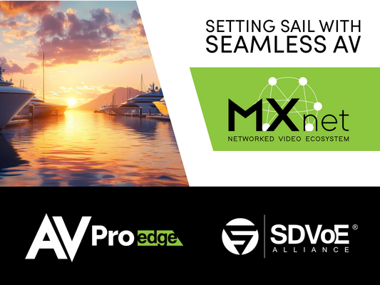 10G SDVoE Integration Aboard a 207-Foot Mega Yacht