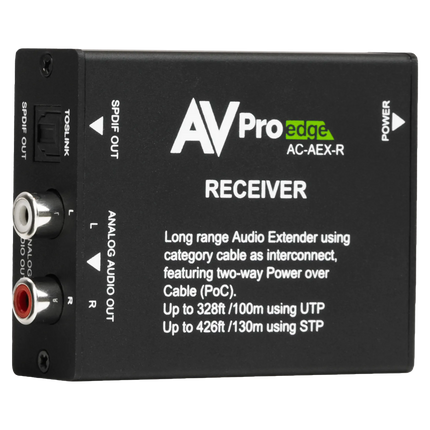 100M Uncompressed Audio Receiver