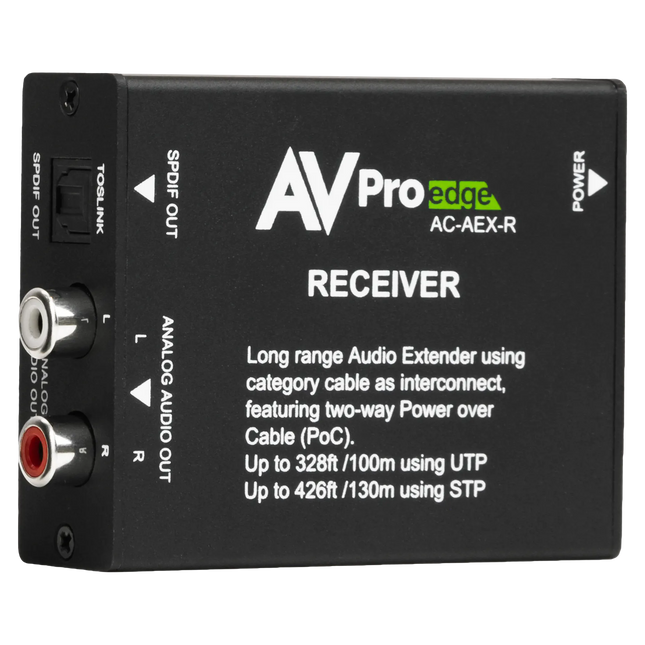 100M Uncompressed Audio Receiver