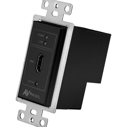 HDMI Wall Plate Transmitter via HDBaseT - Black