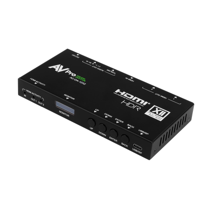 48Gbps 1x2 HDMI Distribution Amplifier