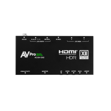 48Gbps 1x2 HDMI Distribution Amplifier