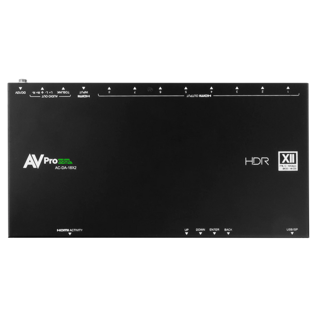 48Gbps 1x8 HDMI Distribution Amplifier