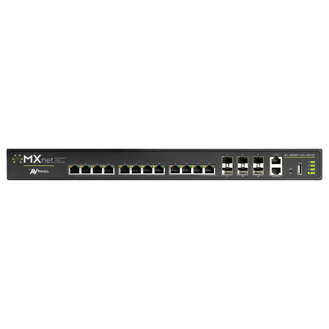 TAA - MXnet 10G 12 Port Network Switch (Coming Soon)
