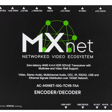 TAA - MXnet 10G SDVoE Transceiver