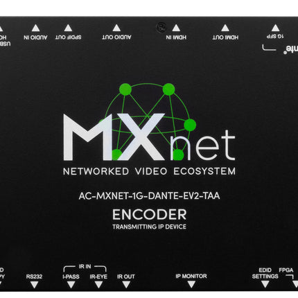 TAA - MXnet 1G Evolution II Encoder with Dante