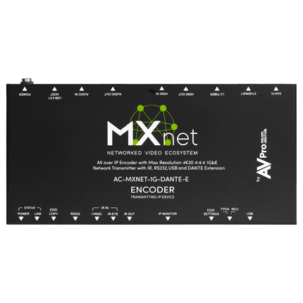 MXnet 1G Encoder with Dante