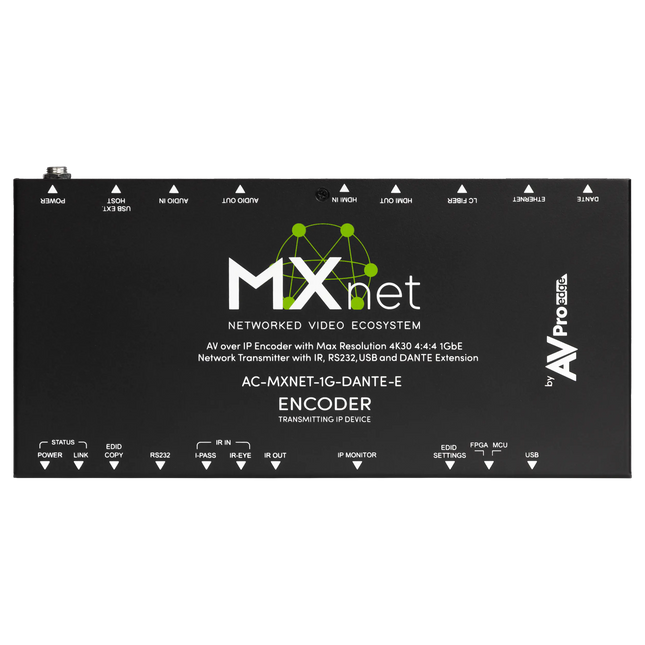 MXnet 1G Encoder with Dante