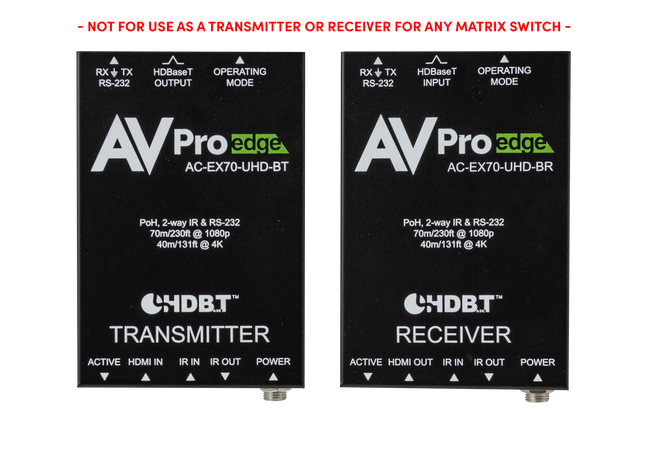 70M 10Gbps Basic HDBaseT Extender Kit