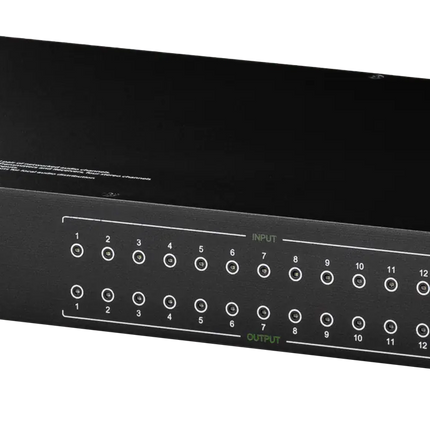 12x12 Audio-Only Matrix Switching Aggregation Hub