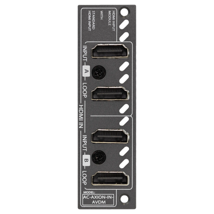 AXION Dual HDMI Input Card with Downmixing