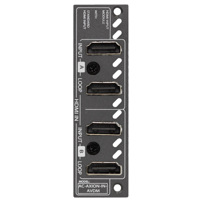 AXION Dual HDMI Input Card with Downmixing