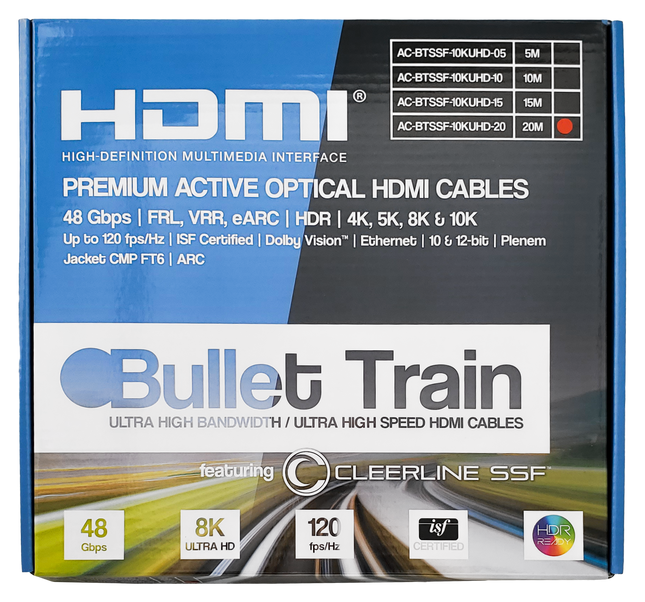 Master Pack of 10K 48Gbps AOC HDMI Cables