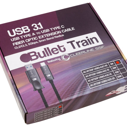 USB 3.1 Type A to Type C Extension Cable