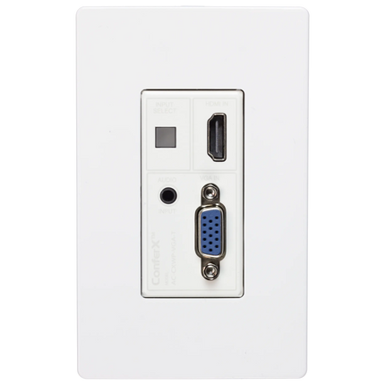 VGA/HDMI Wall Plate Transmitter via HDBaseT