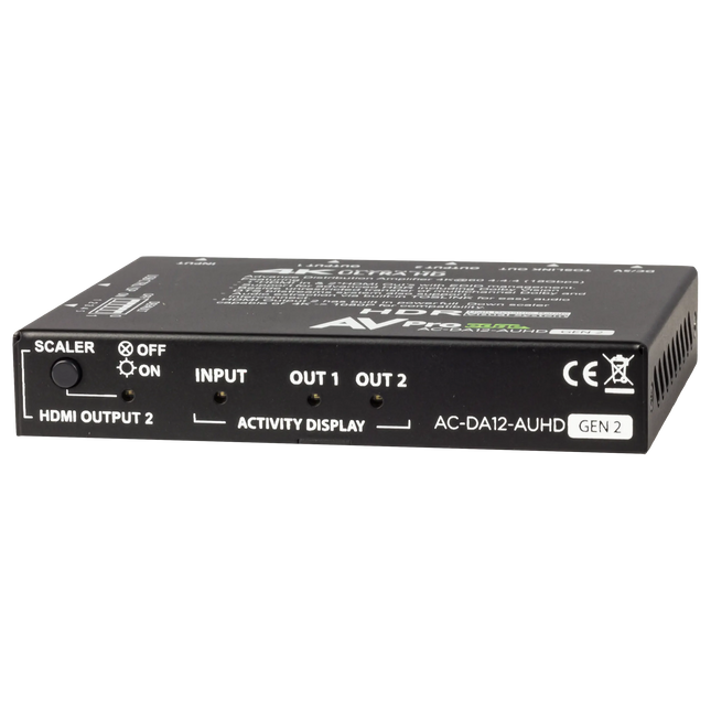 18Gbps 1x2 HDMI Distribution Amplifier