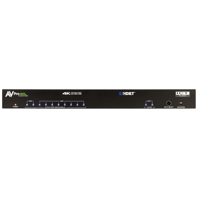 18Gbps 2x10 HDBaseT Distribution Amplifier