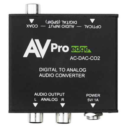 Digital to Analog Audio Converter