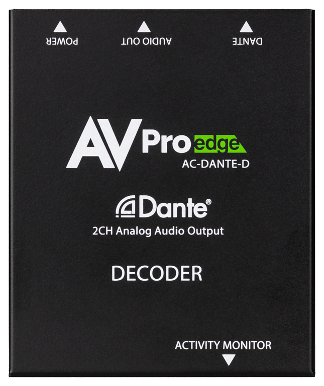 2CH Dante Decoder