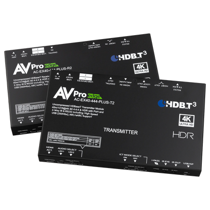 40M 18Gbps HDBaseT Extender with USB Extension