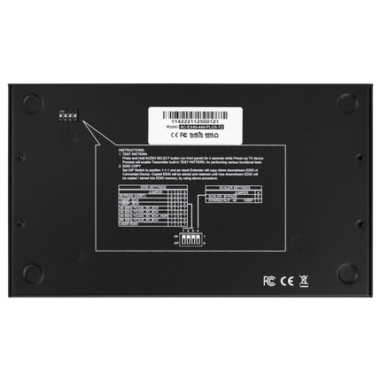 40M 18Gbps HDBaseT Extender with USB Extension