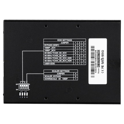 70M 18Gbps HDBaseT Transmitter