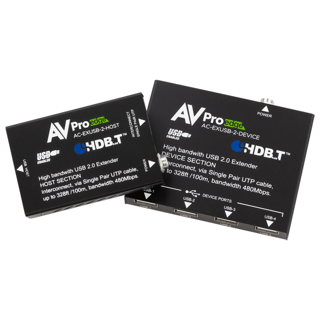 100M USB 2.0 Extender via HDBaseT