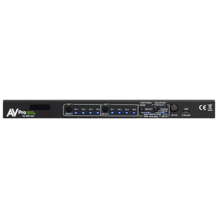 40Gbps 8K 4x2 HDMI Matrix Switcher
