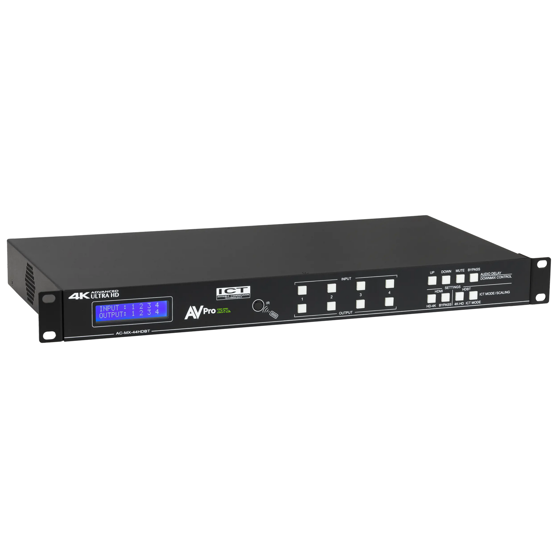 18Gbps 4x4 HDMI/HDBaseT Matrix Switch