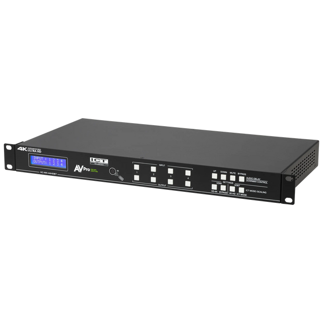 18Gbps 4x4 HDMI/HDBaseT Matrix Switch