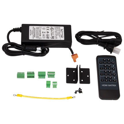 18Gbps 4x4 HDMI/HDBaseT Matrix Switch