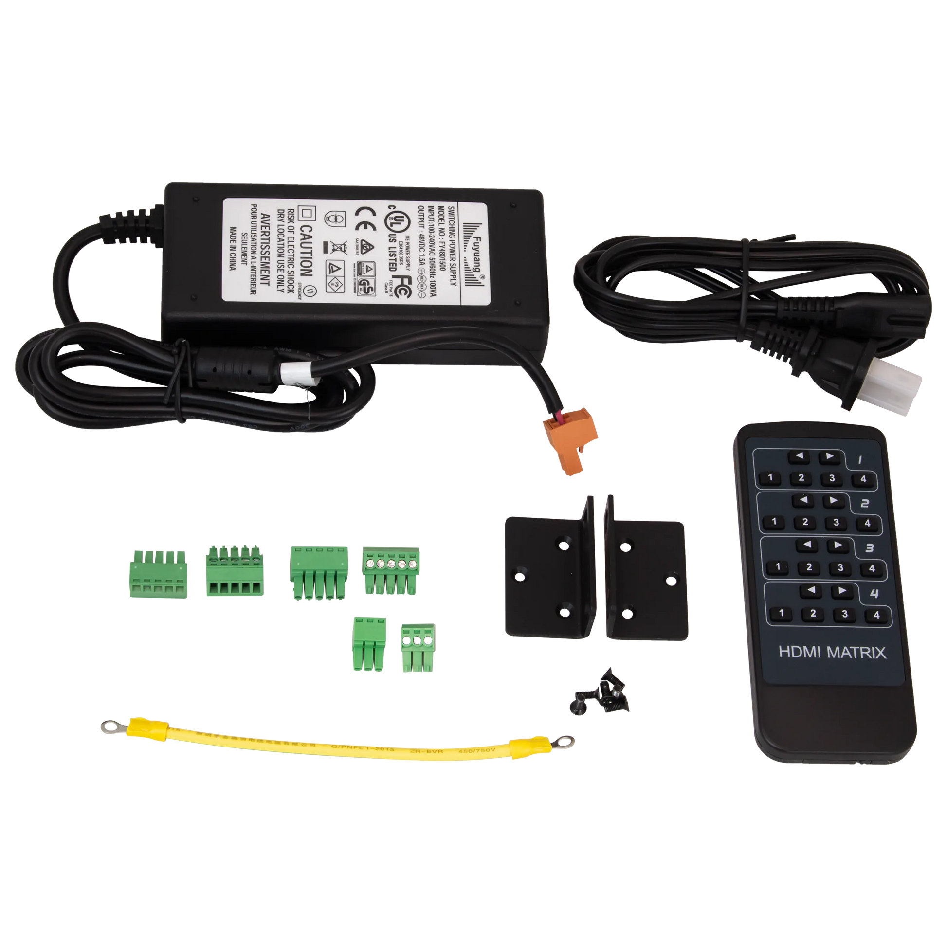 18Gbps 4x4 HDMI/HDBaseT Matrix Switch