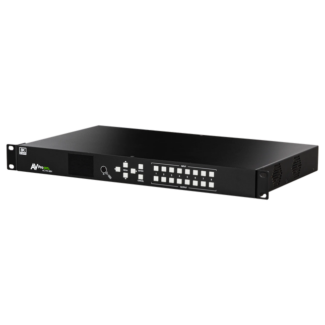 40Gbps 8K 8x8 HDMI Matrix Switcher
